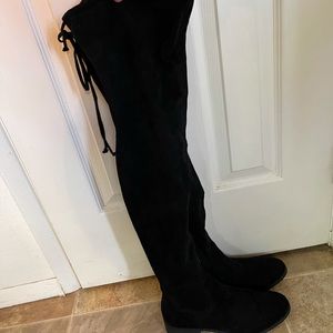 Over the knee/ thigh high black boots
